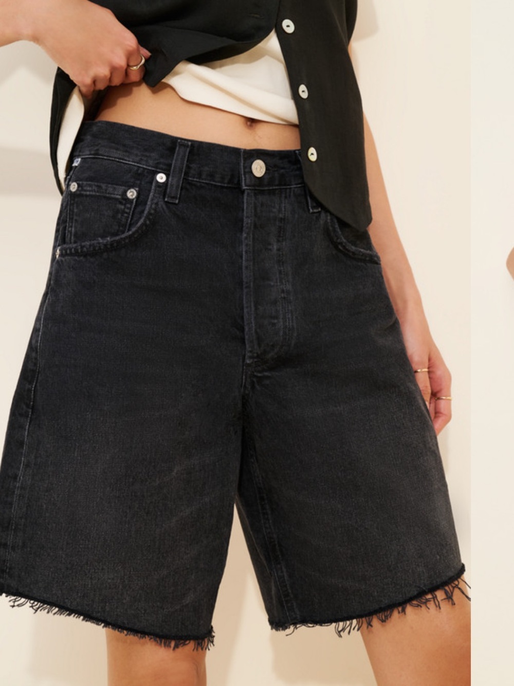 Citizens of Humanity Ayla Denim Long Shorts
US27 or 4